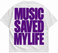 Music Saved My Life Purple