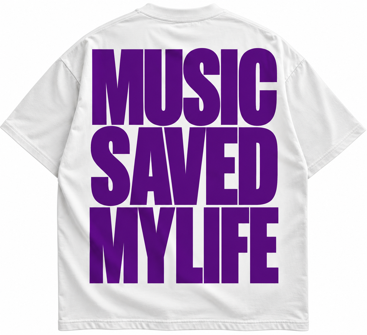 Music Saved My Life Purple